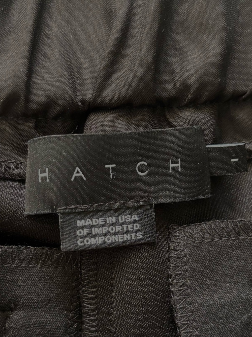 The HATCH Maternity Suit Pant - Black Size: Small (Hatch Size: 1 or US 2-4) - Picture 10 of 10